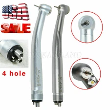 Yabangbang Dental High Speed / LED E-generator Handpiece 4 Hole Turbine Fit NSK