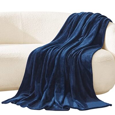 Fleecedecke Queen Size - ultraweiche Wohndecke - flauschig warm kuschelig