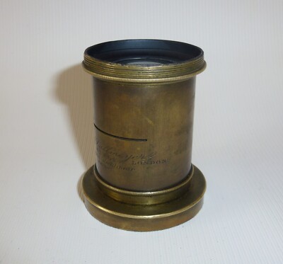 J.H.Dallmeyer London 8.5x6.5 Rapid Rectilinear Patent Lens S/N