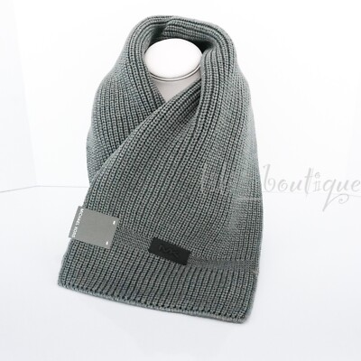 NWT New Michael Kors 33917 Men's Shaker Stitch Muffler Scarf