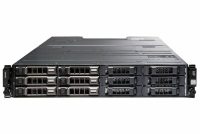 Dell PowerVault MD1400 Storage Array 6x 600GB 15K SAS HDD 2x 12G-SAS-4 2x PSU