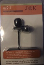 JK MIC-J Lavalier Microphone D4 Connector