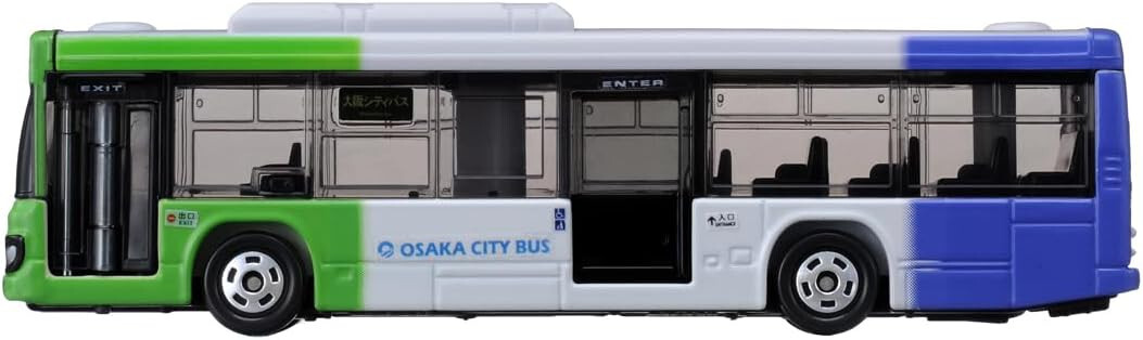 Takara Tomy Tomica Long Type Tomica No.129 Isuzu Elga Osaka City