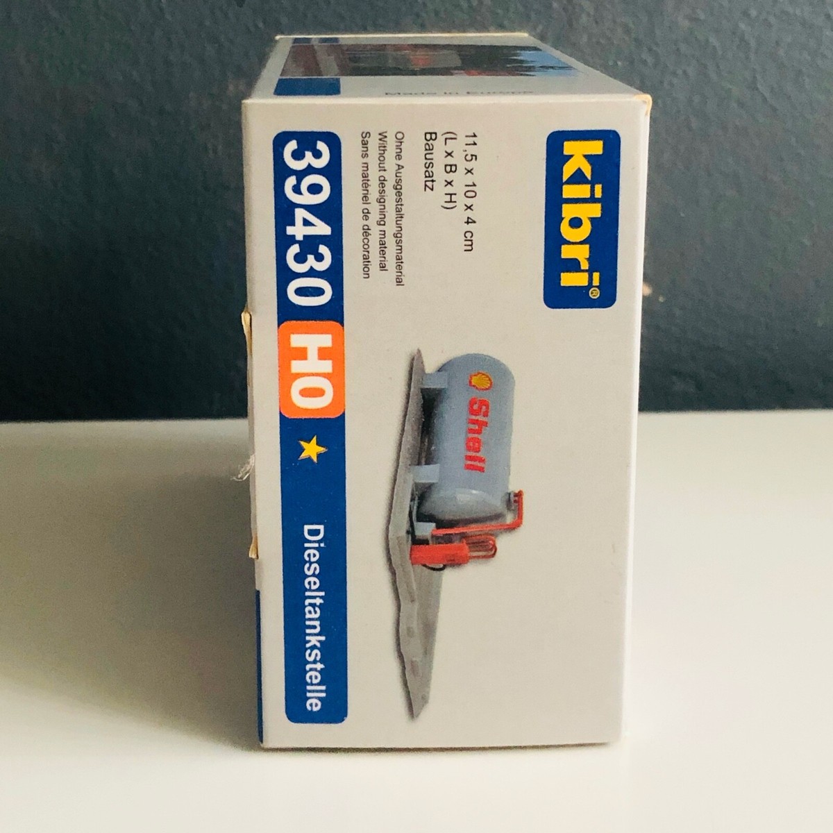 LD355 KIBRI Ho Maquette 9808 Cuve stockage hydrocarbure + distribution shell