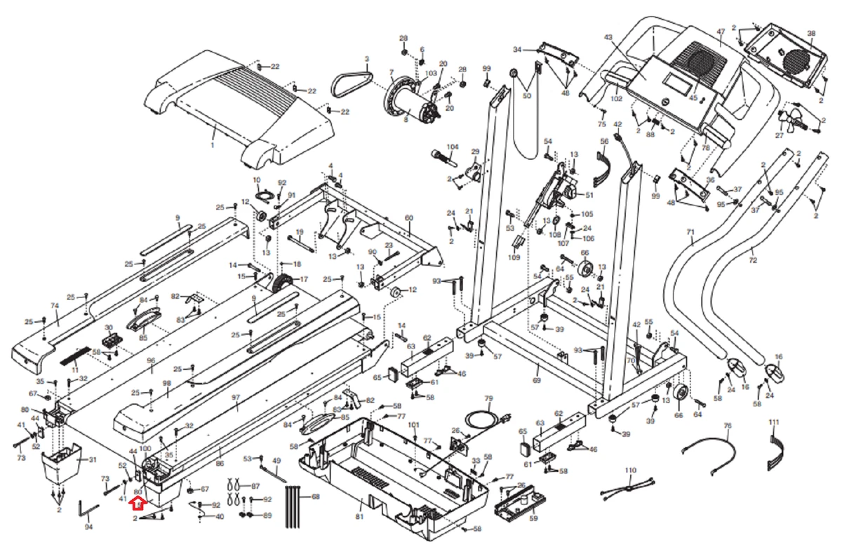 Proform 500i treadmill new arrivals