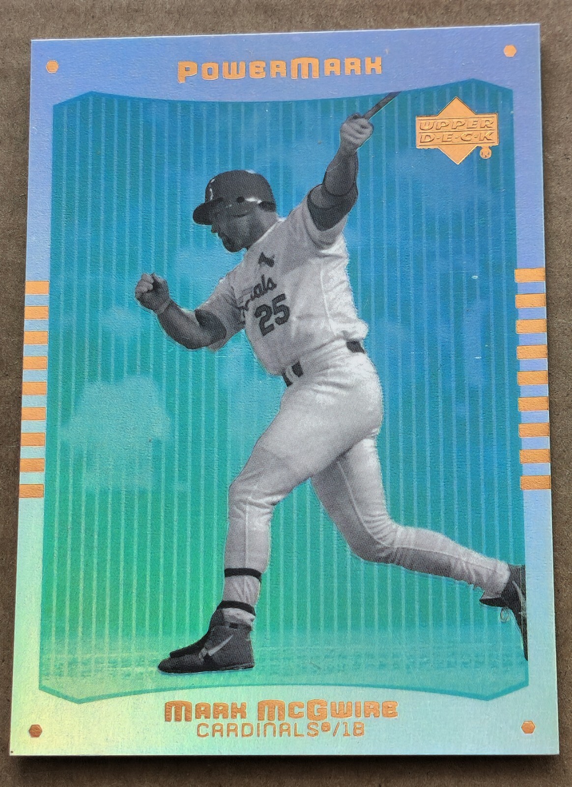 Upper Deck PowerMark #MC10 Mark McGwire St. Louis Cardinals