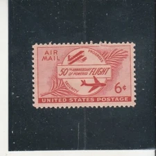 Scott # C 47  US Air Mail  Powered Flight  M/NH  O/G