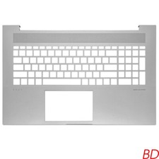 For HP ENVY 17-CH Laptop Palmrest Case Cover Keyboard Bezel C Shell Silver