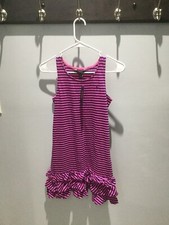 Girls Ralph Lauren Striped Sun Dress. Size Large. Pink/Blue. NWT.