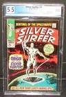 SILVER SURFER #1 Fine- 5.5 PGX Graded KEY ISSUE 1st SHALLA BAL! not CGC NEW SLAB