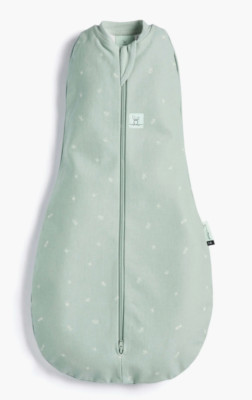 ergoPouch 0.2 tog Baby Sleep Sack 3-6 Months - Cocoon Swaddle Bag Sage Green NEW