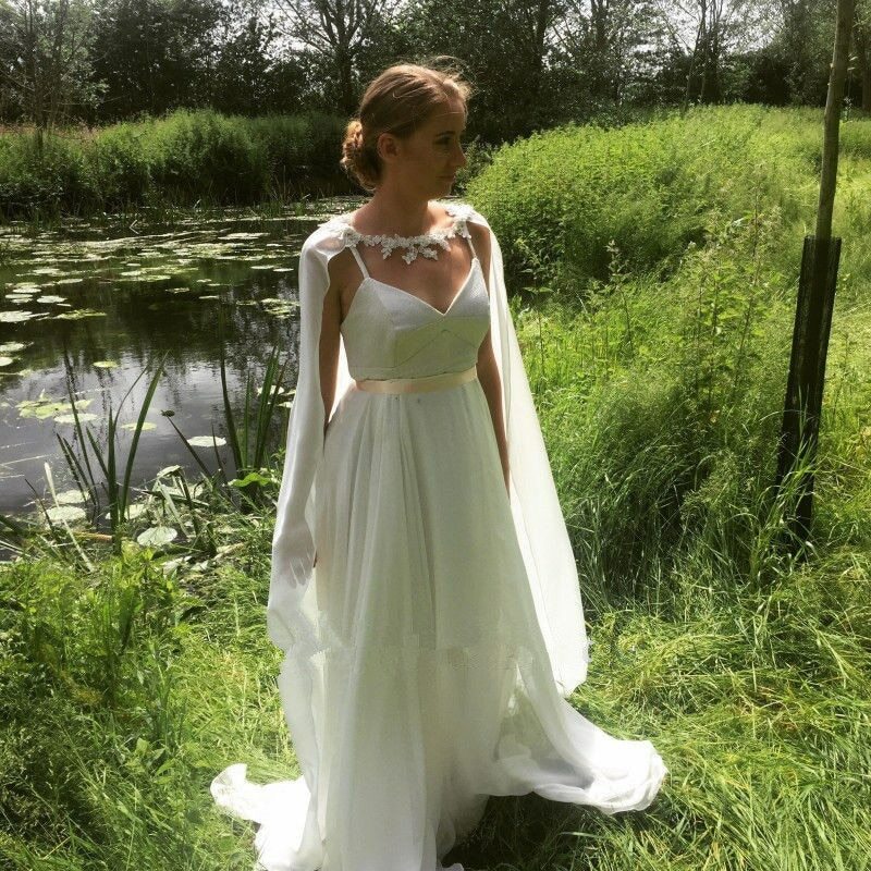 sheer shawl for wedding dress Bridal Silk Shawl / Sheer Ivory White Wedding Cape Scarf / Bride Coverup