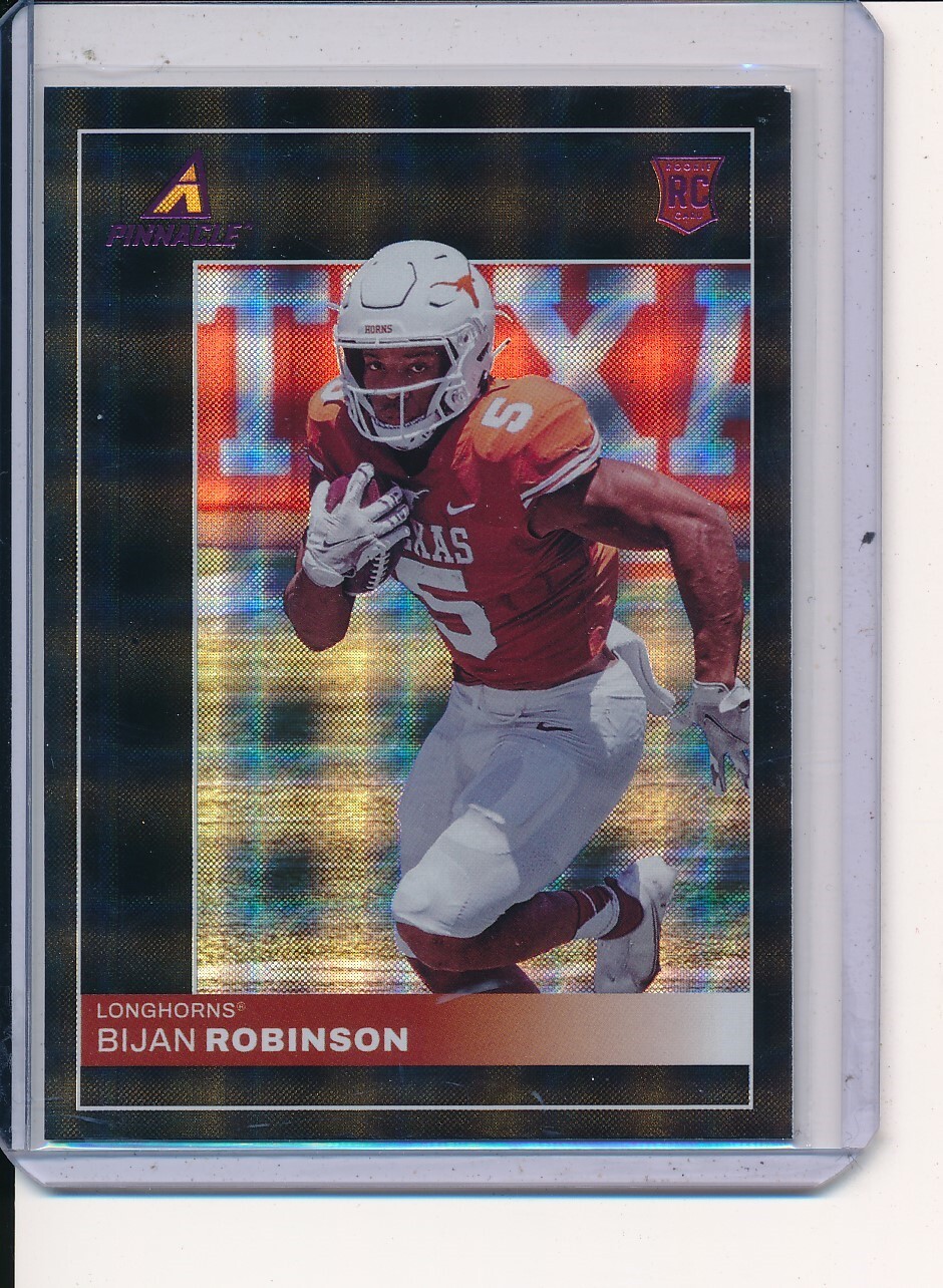 BIJAN ROBINSON 2023 PANINI CHRONICLES DRAFT PICKS PINNACLE PINK RC #11