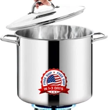 olla tamalera de acero inoxidable sin níquel niquel para tamales 20qt steamer
