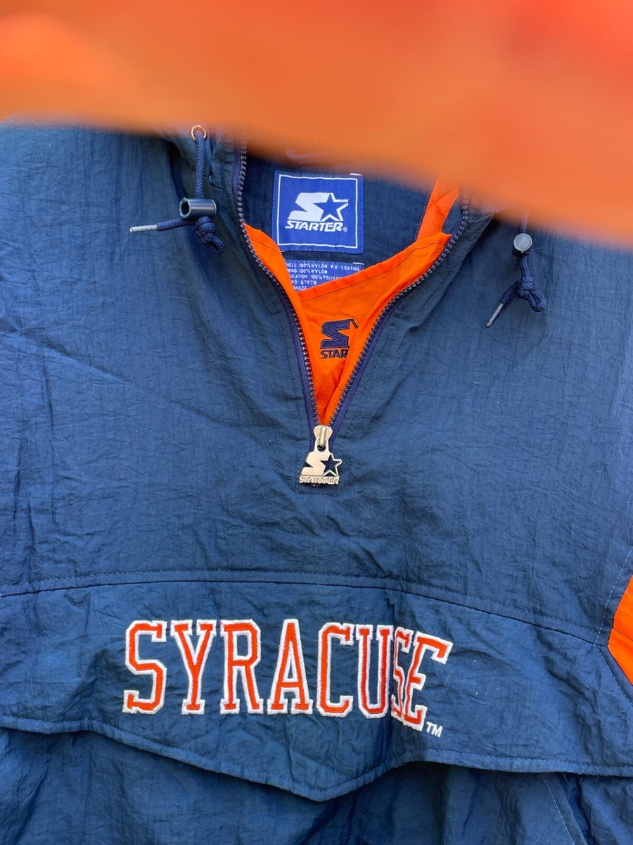 STARTER SYRACUSE UNIVERSITY 1/4 ZIP 90s QUILTED VINTAGE STARTER SYRACUSE UNIVERSITY 1/4 ZIP 90s QUILTED VINTAGE