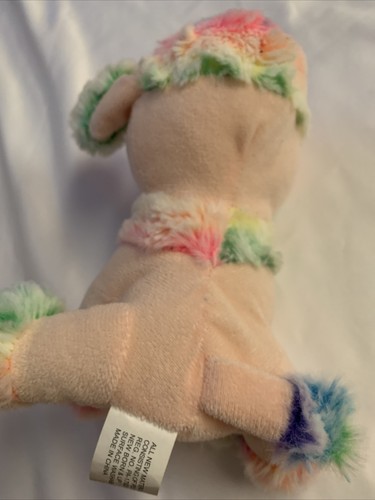 Target MGS Group Puppy Dog Rainbow Blue Big Glitter Eyes Plush 2018 Spot Toy 7" - Picture 4 of 5