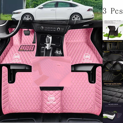 Car Floor Mats For BMW E46 E36 E60 X5 E70 E30 F10 G30 E30 E34 E39 E90 Custom - Imagen 14 de 45