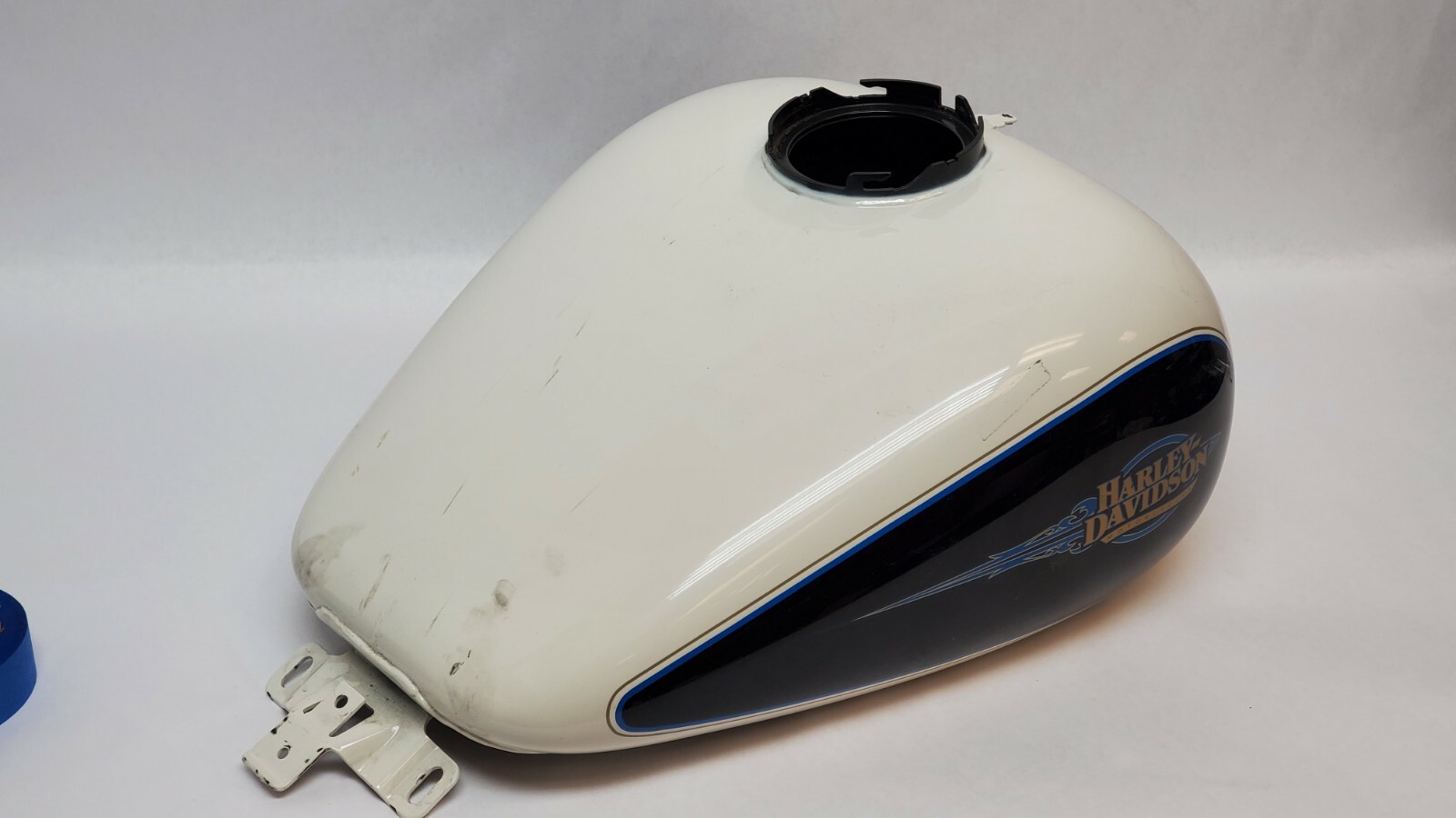 Harley Davidson FL Gas Fuel TANK Touring Models Damaged eBay