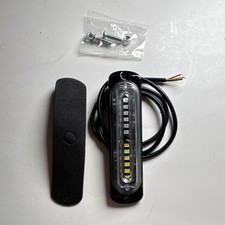 Teiorey 12 Led Surface Mount Flashing Strobe Lights 12v-24v Red And White