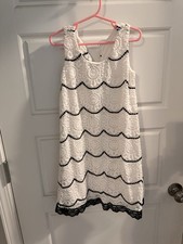 Bonnie Jean White Lace Sleeveless Dress 6X