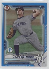2021 Bowman Draft 1st Edition Blue Foil 76/150 Brock Selvidge #BD-24 0f61