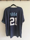 Sammy Sosa Cubs/Wrigleyville Autographed Baseball Jersey Beckett Authenticated