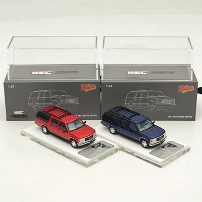 1:64 Bliss GMC Chevrolet Suburban GMT400 SUV Sports Model HEC Beijing Diecast - Photo 1/4
