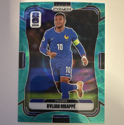 Panini Prizm FIFA World Cup 2026 Kylian Mbappé #40 France 99 Print Run