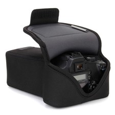 USA GEAR DSLR Camera Case/SLR Camera Sleeve for Zoom Lens with Neoprene Prote...