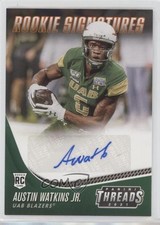 2021 Panini Chronicles Draft Picks Orange Austin Watkins Jr #TS-AWK Auto a8r