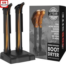 Silent Boot Dryer Heater Shoe Warmer Odor Reducer For Work Boots Gloves New