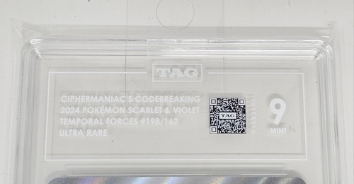 Pokémon Ciphermaniac's Codebreaking 198/162 Ultra Rare Holo TAG 9 Mint Pokemon  - Picture 4 of 9