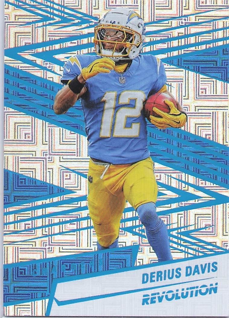 2025 Panini Revolution - Derius Davis #115 Teal Levels /499