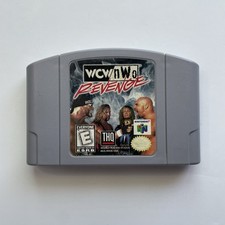 WCW vs NWO Revenge 1998 Nintendo 64 Loose Cleaned Tested