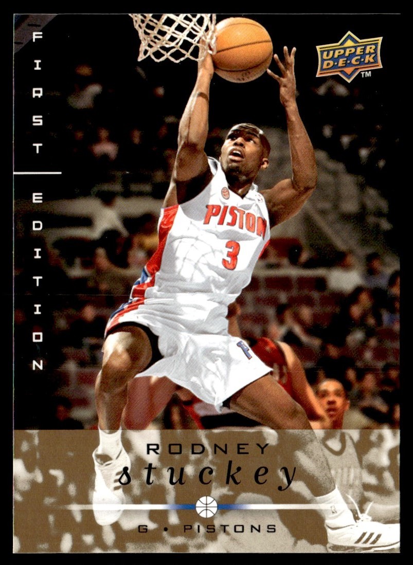 2008-09 Upper Deck Gold Rodney Stuckey Detroit Pistons #52