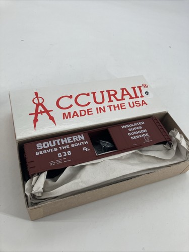 HO Accurail 5123 Southern 50’ Plug Door Boxcar Kit Southern 538 | Zustand: New