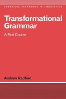 Transformational Grammar Radford Andrew Radford Taschenbuch Englisch 2018