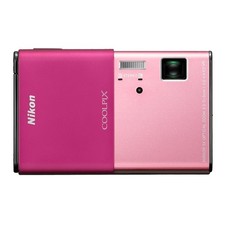 Nikon Coolpix S80 Compact Digital Camera Pink Touchscreen 16MP Fashionable Look