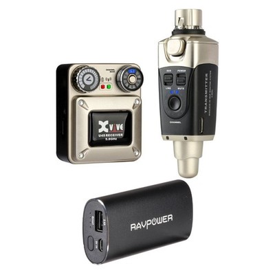 Xvive U45 5.8GHz Wireless In-Ear Monitor System Bundle with