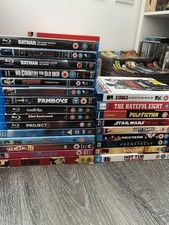 Blu-ray DVD Movie Collection Bundle Job Lot Mixed Titles Tarantino Comedy Films