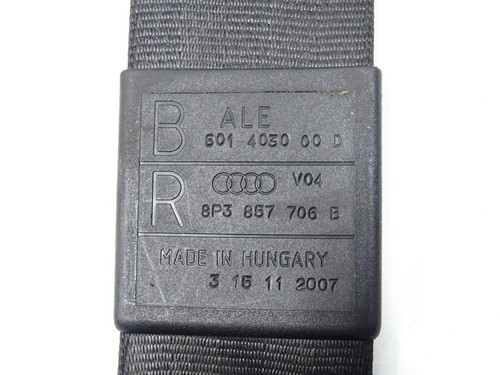 CEINTURE DE SECURITE AVANT DROIT Audi A3 (8P1) 8P3857706DV04 #94572971 - Photo 6/6