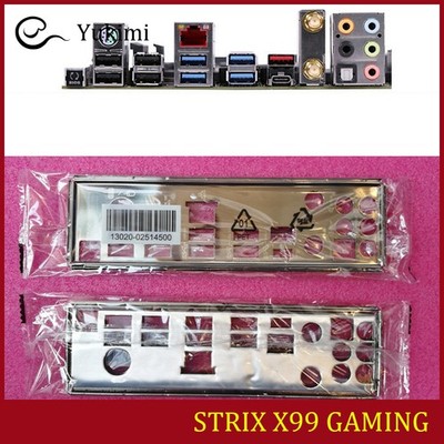 NEW FOR ASUS STRIX X99 GAMING Ｍotherboard I/O Shield Backplate