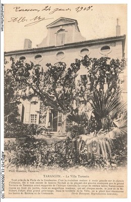 AWQP12-0800-13 - TARASCON - La villa tartarin - Very close to the post office of the c