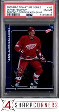 2000 BAP SIGNATURE SERIES TORONTO SPRING EXPO SAPHIRE SERGEI FEDOROV #/10 PSA 8