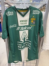 2 Vintage Club Leon FC Soccer Jersey Telcel/Corona Mexico - READ description 