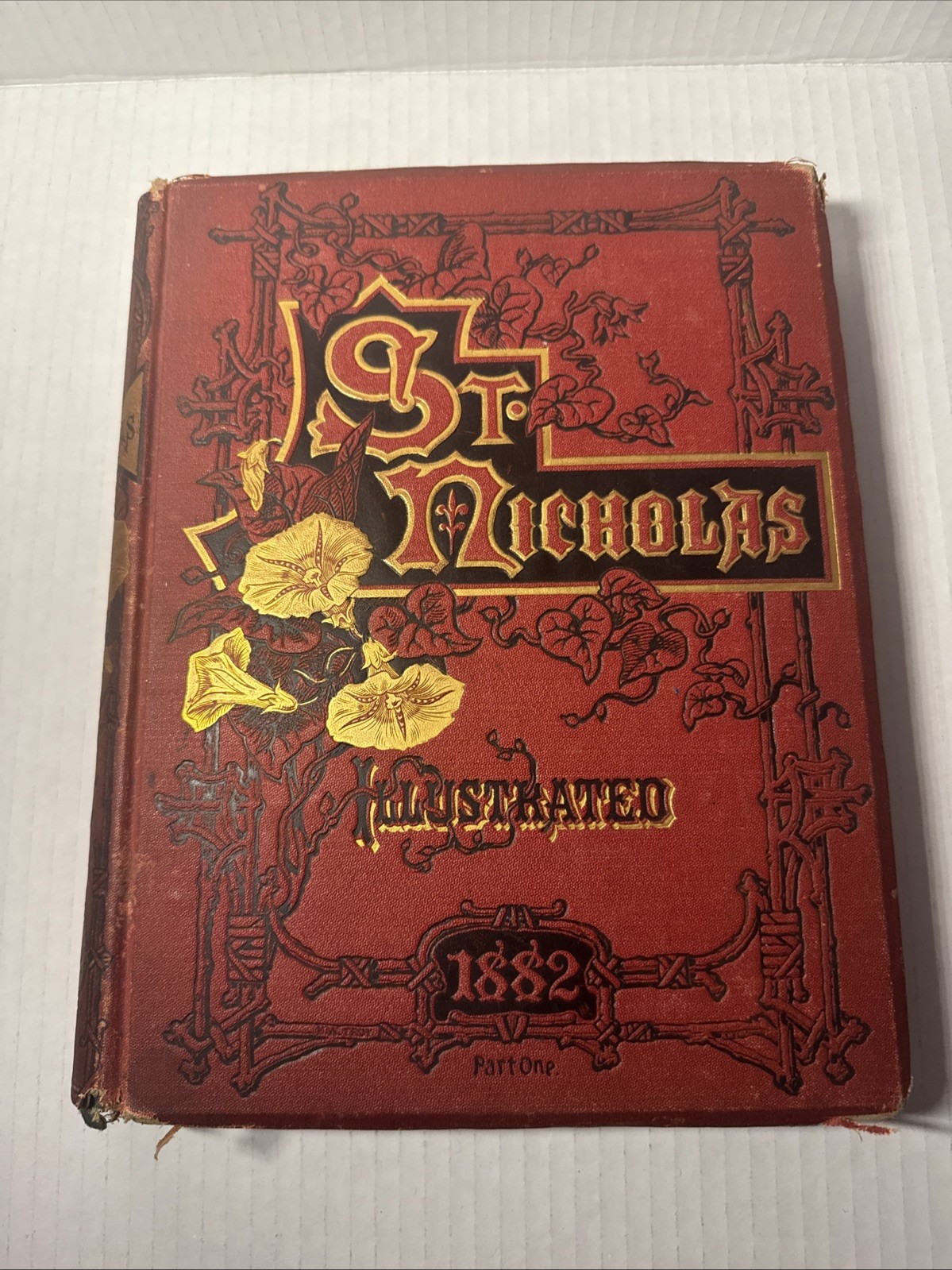 St Nicholas illustrated children's magazine 1882, illus Lamb, Hopkins and others