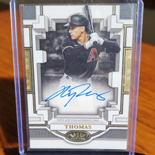 Topps Tier One Breakout Autographs Alek Thomas #BOA-AT /299 Diamondbacks Auto