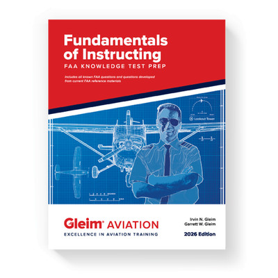 NEW Gleim FOI Fundamentals of Instructing FAA Knowledge Test Prep - 2026 Edition