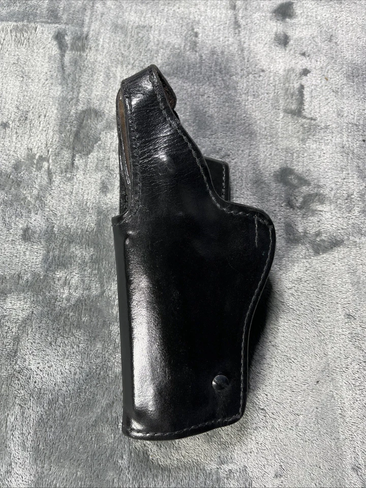 DON HUME Glock POLICE DUTY HOLSTER H738 No 26B BER 96 Left Hand Black Very Good - Image 2 of 4