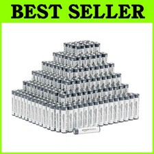 300-Count AAA Batteries, 1.5V Industrial Grade